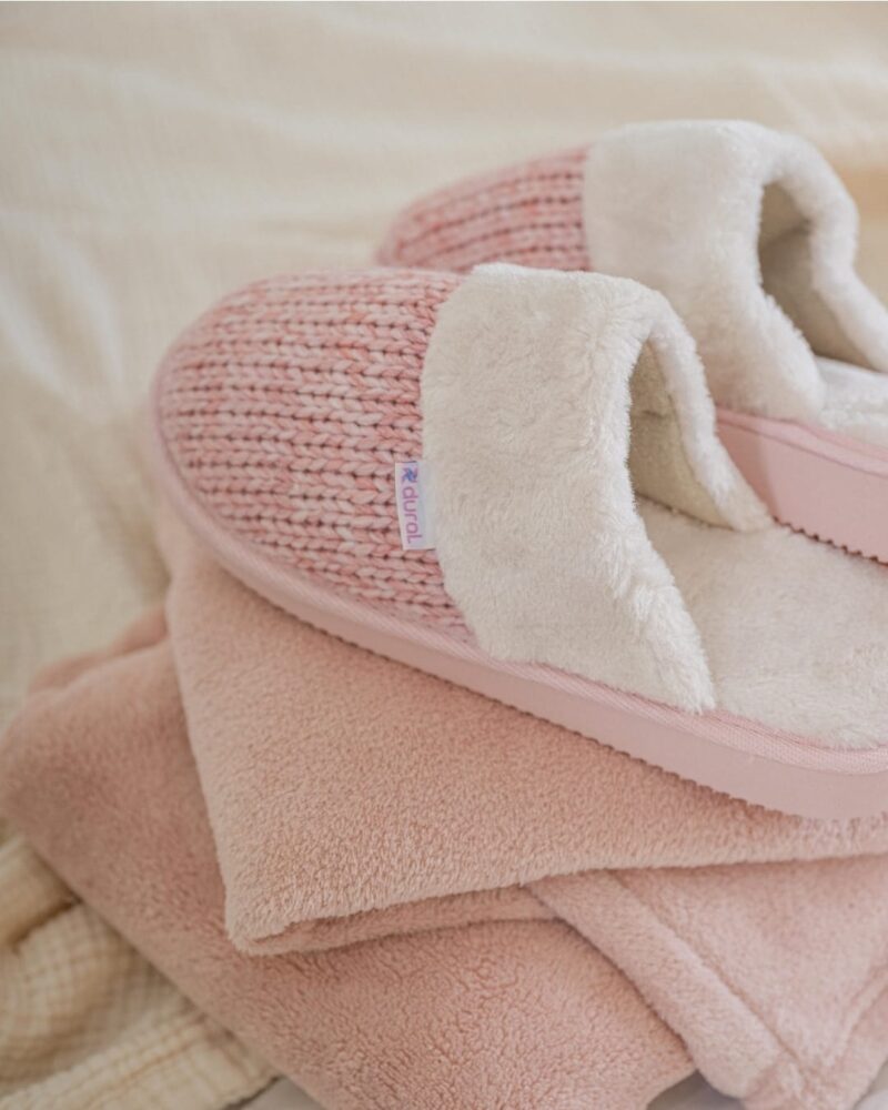 Pantufla Nórdica Rosada