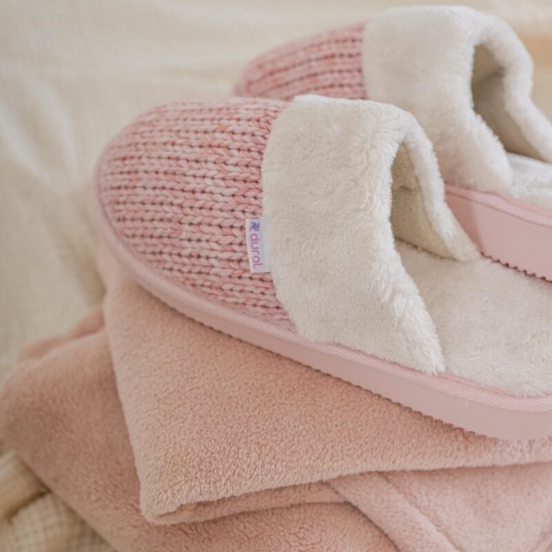 Pantufla Nórdica Rosada