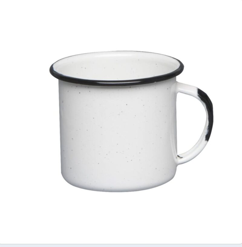 Taza acero vetrificado