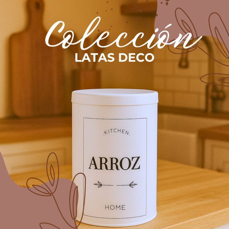Lata Deco Arroz