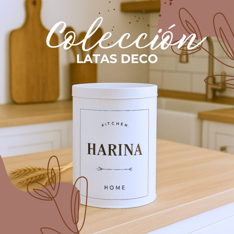 Lata Deco Harina