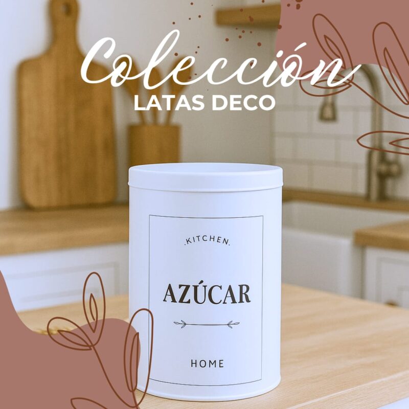 Lata Deco Azúcar
