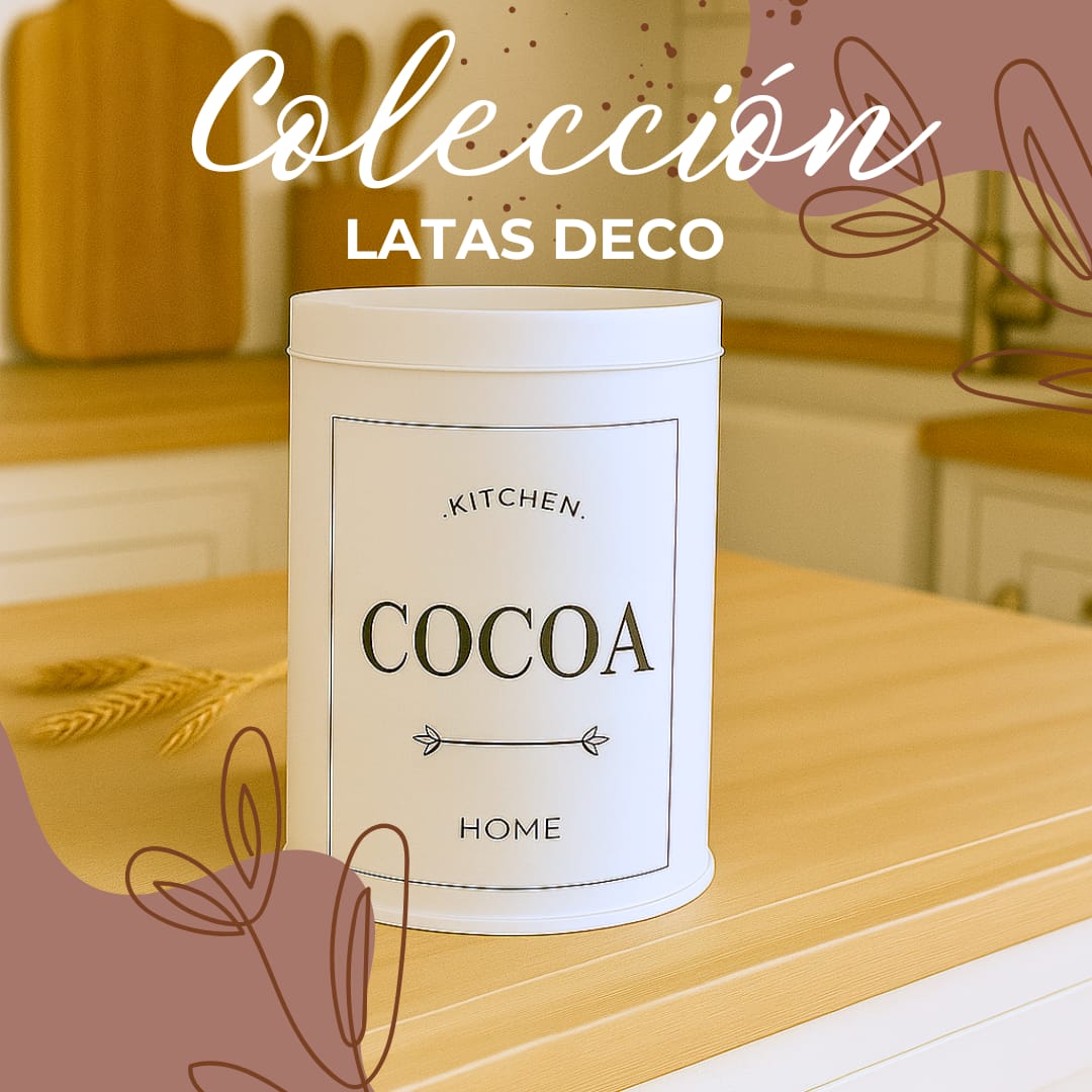 Lata Deco Cocoa