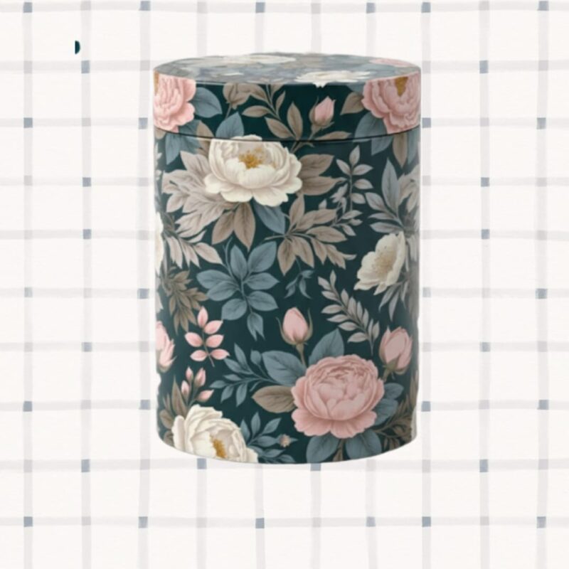 Lata Botánica Floral